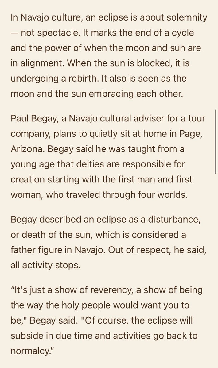 Some things to think about, regarding Native American eclipse beliefs ...