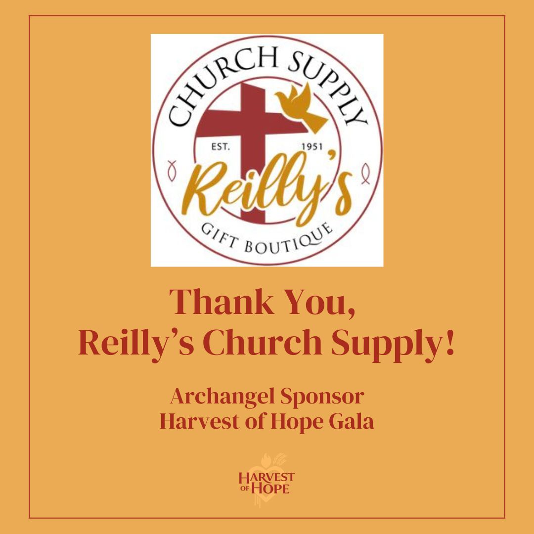 CCIdaho's tweet photo. Special Thanks to Our Archangel Sponsor, Reilly’s Church Supply, for Their Support of Our Upcoming Harvest of Hope!  https://t.co/dXJTWr1Yhj

Buy your tickets now, very limited seats remaining: https://t.co/LteUZqRs6G https://t.co/mbyCwwg5X2