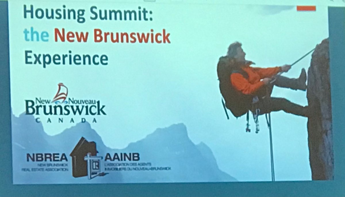 SMARIEOR's tweet photo. Angela Boudreau,Director of Communications &amp; External Relations with our Provincial Association @nbrealtors speaking on the very successful Housing Summit held earlier this year.  @JamieRyanE0 @FtonREBoard @monctonrealtors @SJ_REALTORS https://t.co/mKJby7BQys
