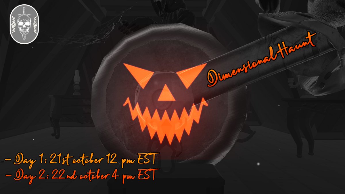 DPSPostOffice's tweet photo. The Haunt Returns for Year II on October 21st and 22nd, 2023. https://t.co/WhD3xYdSyO