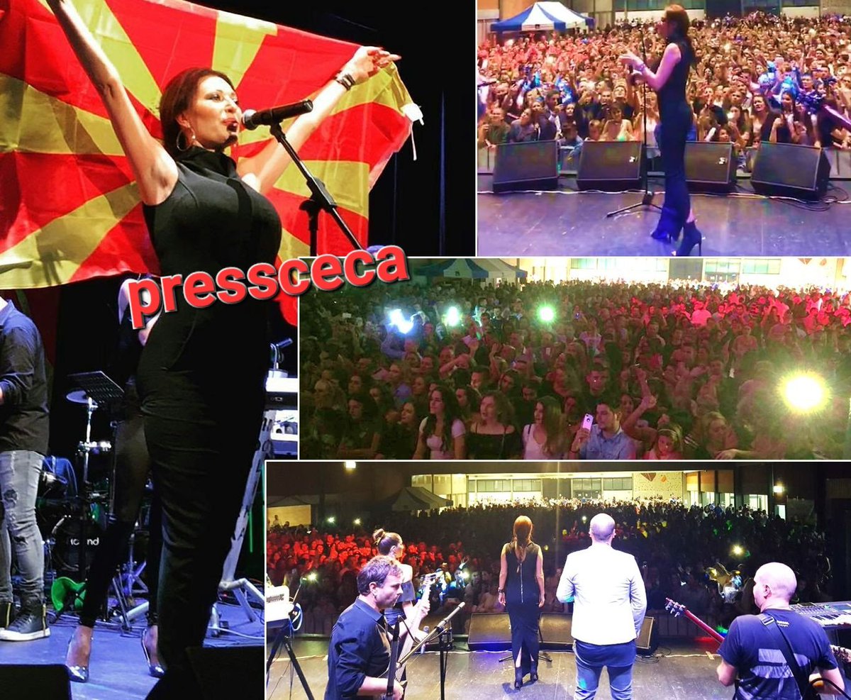 PressCeca's tweet photo. 📌 CECA je na današnji dan 2017.godine održala humanitarni koncert u prepunoj #HalleDeFetes u #Payerne. 🇨🇭
#Ceca #CecaRažnatović #Ceca2017 #TurnejaAutogram #HumanitarniKoncert https://t.co/QVPuwrwrJM