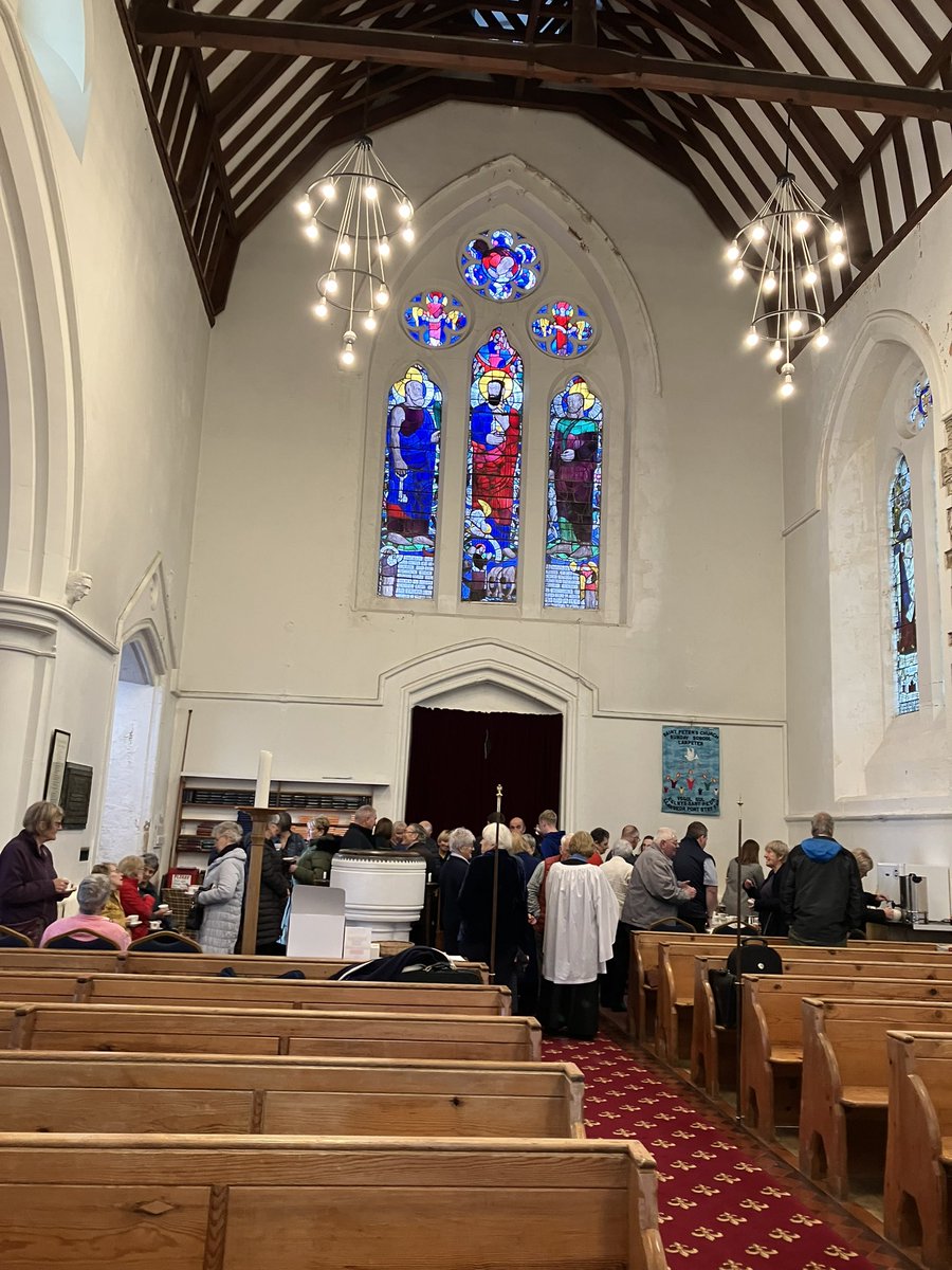 heulwenann's tweet photo. At St Peter’s Church #Lampeter earlier today for transfer of my #LayReader’s licence to #StDavidsDiocese. Nol yn eglwys #Llambed heddi. https://t.co/OiJYwvPE2P