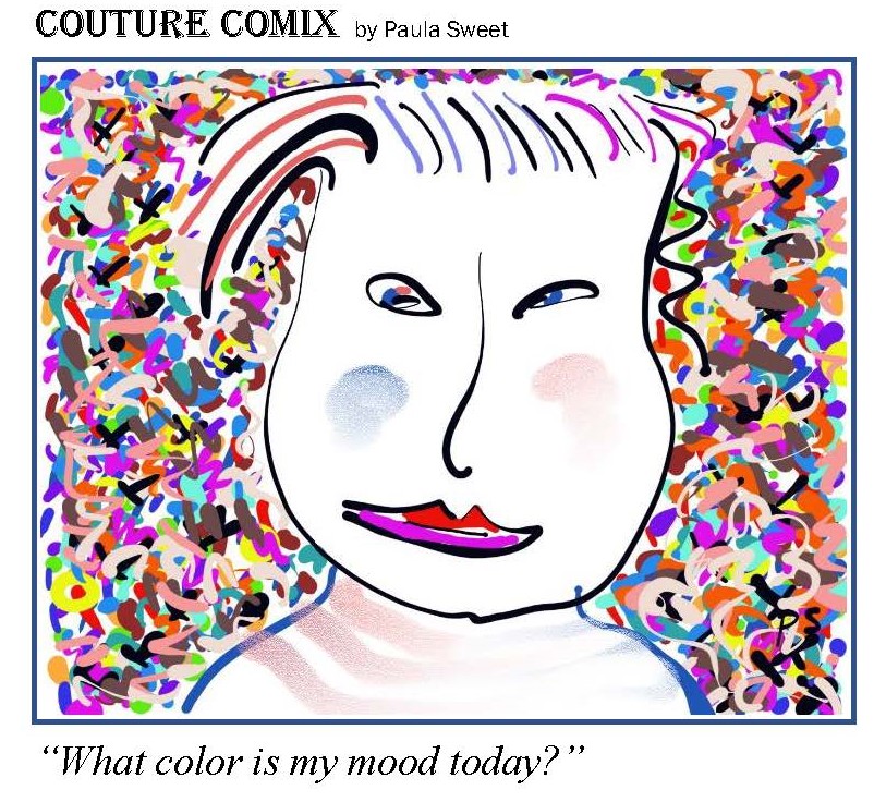 aircake's tweet photo. I don't know if colors can change your mood, but they certainly can express your mood...wear what you feel.
Couture Comix.....the book...on Amazon and Second Guess Press.
Weekly editorial feature in #Lucire Global Fashion Magazine https://t.co/RxRkfxCBzd