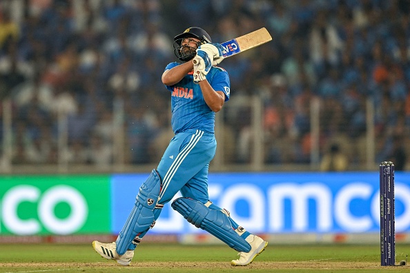 Roses are red
Magic has tricks
Don't bowl short to Rohit
He'll hit you for six 

#INDvPAK #CWC23