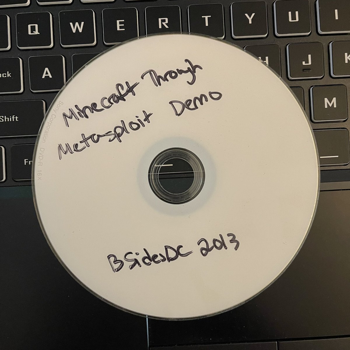 Ten years ago I saw <a href="/CptJesus/">Rohan Vazarkar</a> present Minecraft Through a Metasploit Module <a href="/BsidesDC/">BSidesDC</a> . The rest is history. Glad to see how far he’s gone. #iykyk #bsides