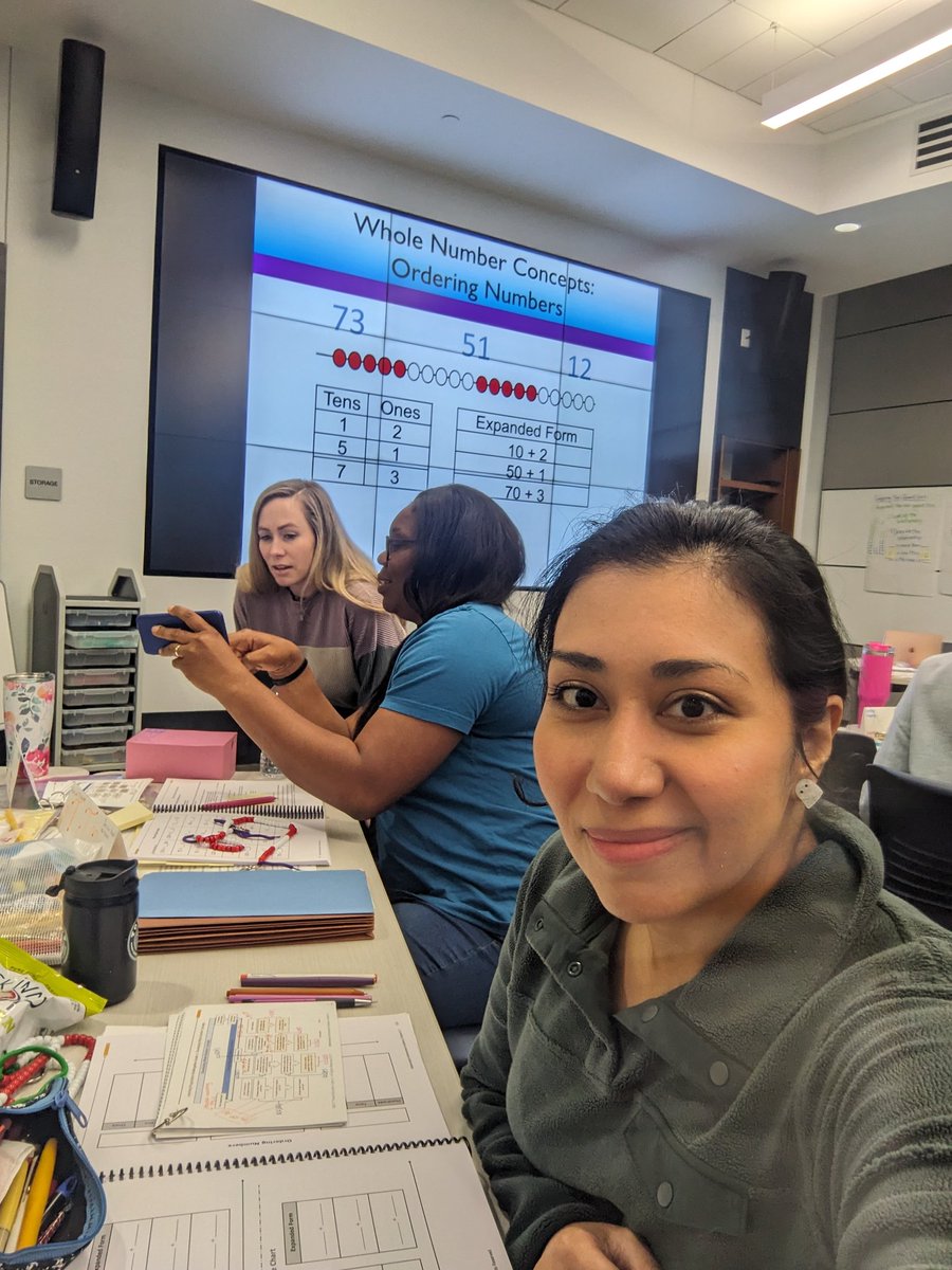 AlinaDISD's tweet photo. Day TWO of Math Academies training !! https://t.co/dF6fNneXwC
