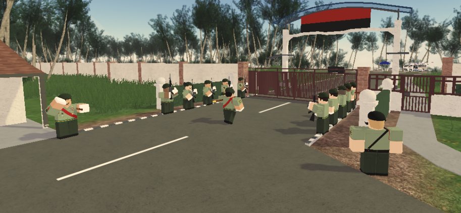 RBLXMYS_RAMD's tweet photo. Yesterday, Company Sergeant Major WO2 Acahacahpro29 depatured from the Regiment and Malaysian Armed Forces after two years of service. His hardwork for the regiment will be remembered. https://t.co/sDaEcN7SUt