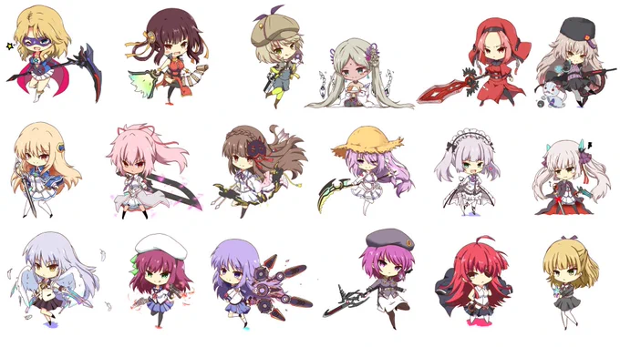 色々SD描いております #1ヶ月でフォロワー何人増えるかチャレンジ 