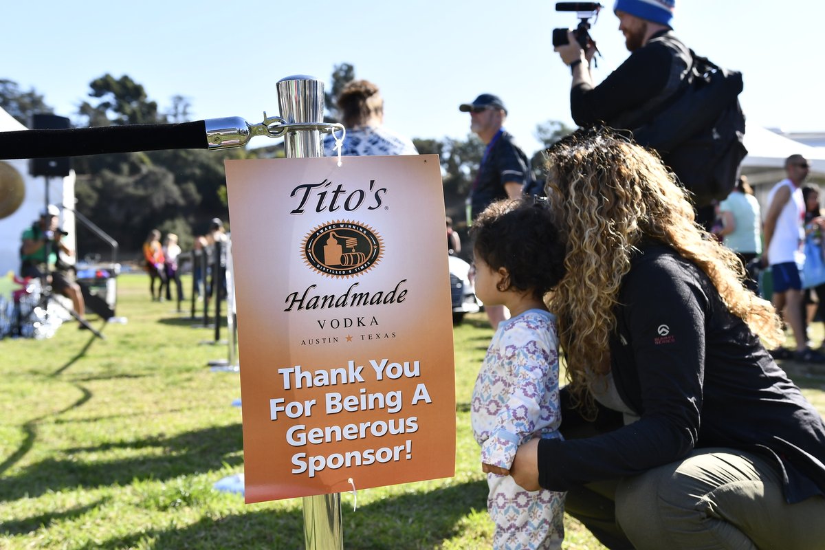 therescuetrain's tweet photo. For the 8th year in a row @titosvodka is back sponsoring our 18th annual @racefortherescues! We thank you from the bottom of our hearts and tails for being a company that does so much good for animals. This year’s race has 22 benefiting nonprofit animal organizations! Cheers! https://t.co/rRzuYpQhiw