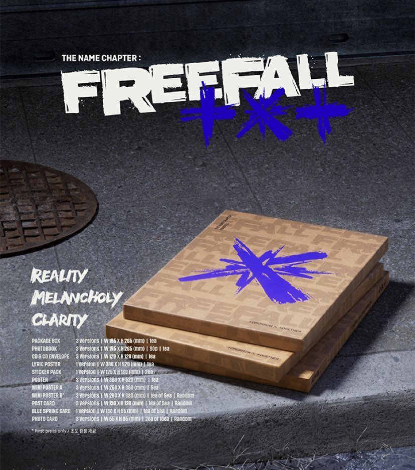 wwaterx's tweet photo. 🎀 แจกอัลบั้ม FREEFALL เต็มไม่แกะ

✨ เมนชั่นหลักฐานสตรีม chasing that feeling ช่องทางไหนก็ได้ ติดแท็กพร้อมใส่ลายน้ำแอคทวิต

TXT FREEFALL OUT NOW 
#ChasingThatFeeling #FREEFALLCHASING 
THAT FEELING OUT NOW 
#TOMORROW_X_TOGETHER
@TXT_members
@TXT_bighit

🎀 สุ่มได้ฟลว แจกการ์ด benefit (สุ่ม) เพิ่ม 1 ใบ
📍ประกาศตอนอัลบั้มถึงไทย ~ต้นเดือน 11