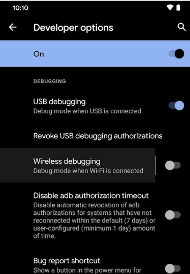 AndroidDozu's tweet image. Biliyor muydun? Android Studio'nun wireless debug özelliği mevcut ama kimse kullanmıyor 🙃