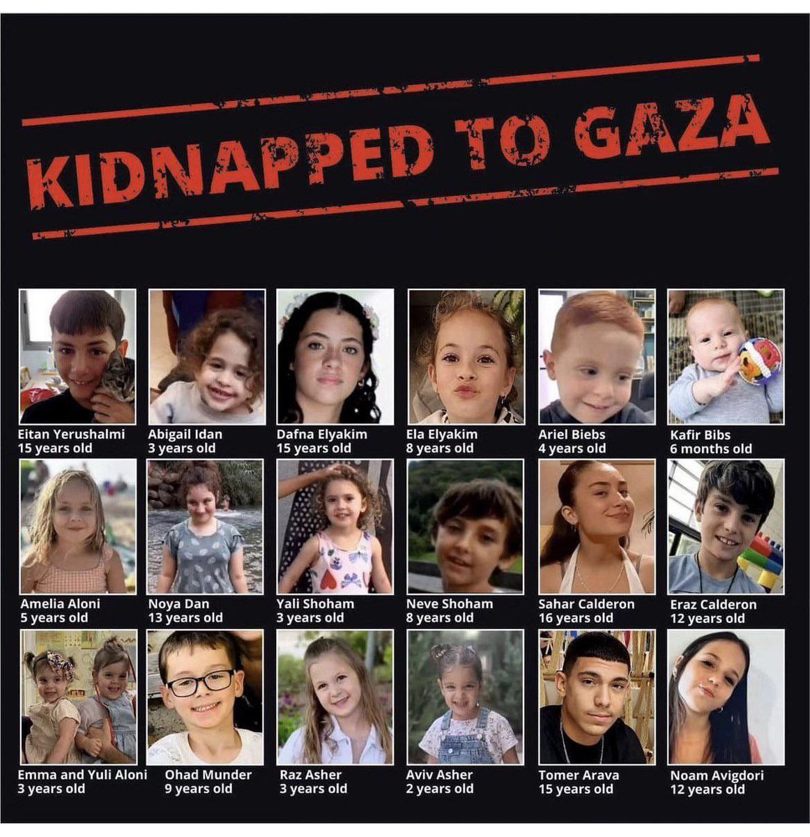 Ella Travels (Ella Kenan) (@ellatravelslove) on Twitter photo It's been a week since our babies were brutally kidnapped into Gaza by Hamas, an ISIS-like organization.
We do not know if they were harmed, injured, or even if they are still alive. 
This is the time to support Israel. 
If ISIS defeats Israel today, then you're next.
This is It's been a week since our babies were brutally kidnapped into Gaza by Hamas, an ISIS-like organization.
We do not know if they were harmed, injured, or even if they are still alive. 
This is the time to support Israel. 
If ISIS defeats Israel today, then you're next.
This is