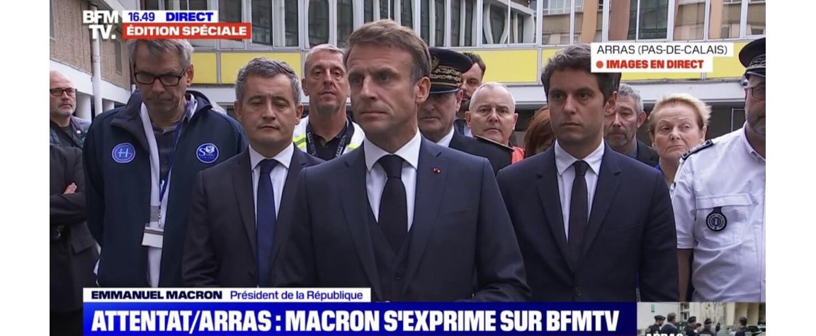 hamel_st_tropez's tweet image. Pathétiques ! Indigents, Impuissants et Irresponsables  à la tête de notre pays . La France 🇫🇷 sombre dans le chaos! 
#Salafistes #BarbaresIslamistes #Arras #SamuelPaty #DominiqueBernard #FicheS #Bfmtv #Bataclan #Nice #Marseille #PereHamel