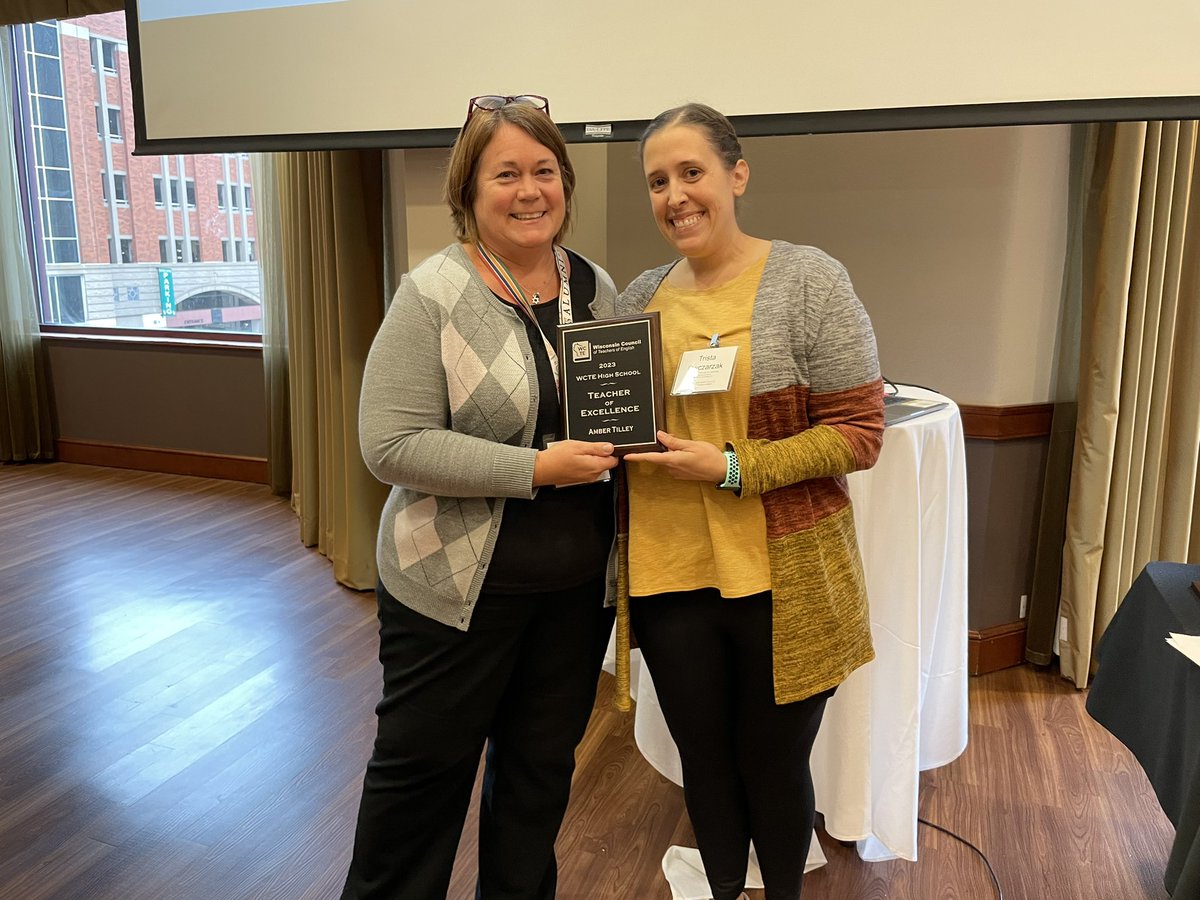 WCTEorg's tweet photo. Amber Tilley is this year’s WCTE Teacher of Excellence! One of Amber’s colleagues calls her a spectacular colleague. Dedicated to education, Amber inspires, coaches, and gives of herself to her students and co-workers on a daily basis. Congratulations, Amber! 
#WCTE2023 https://t.co/dRVcgybCrv