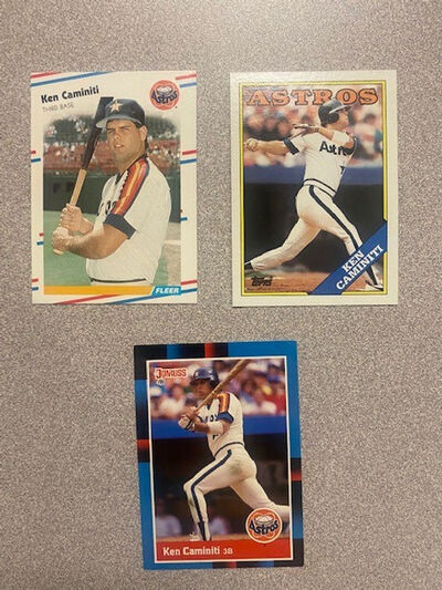 AstrosAtoZ on X: Cam! Relive memories with Ken Caminiti rookie cards, only  $15 each or snap up all 3 for just $30!#Astros #CaminitiLegacy  #BaseballMemorabilia  / X