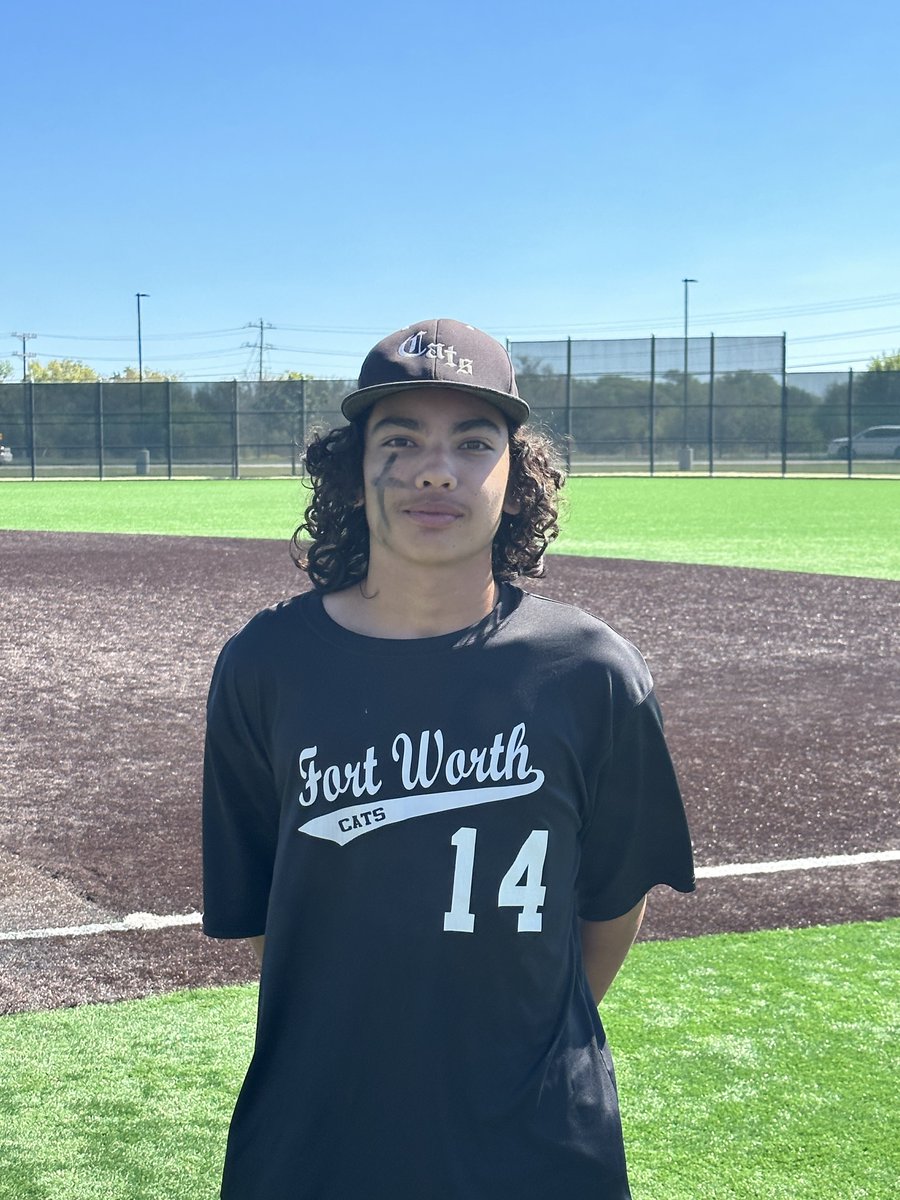 FiveToolTexas's tweet photo. F: @FWCats_Kirby Black 13, NTX Tribe Hudgins 0
PoG: Josh Cabor 4.2 IP. 9K, 3H, 0R / 3-3, 2R
Hitter: Jack Ogle 2-4, 2B, 5 RBI 
Co-Hitter: @Joshuahisey26 2-4, 2B, 2 RBI
Notable: Julian Guerrero 3-3, RBI https://t.co/iMpnBhHKik