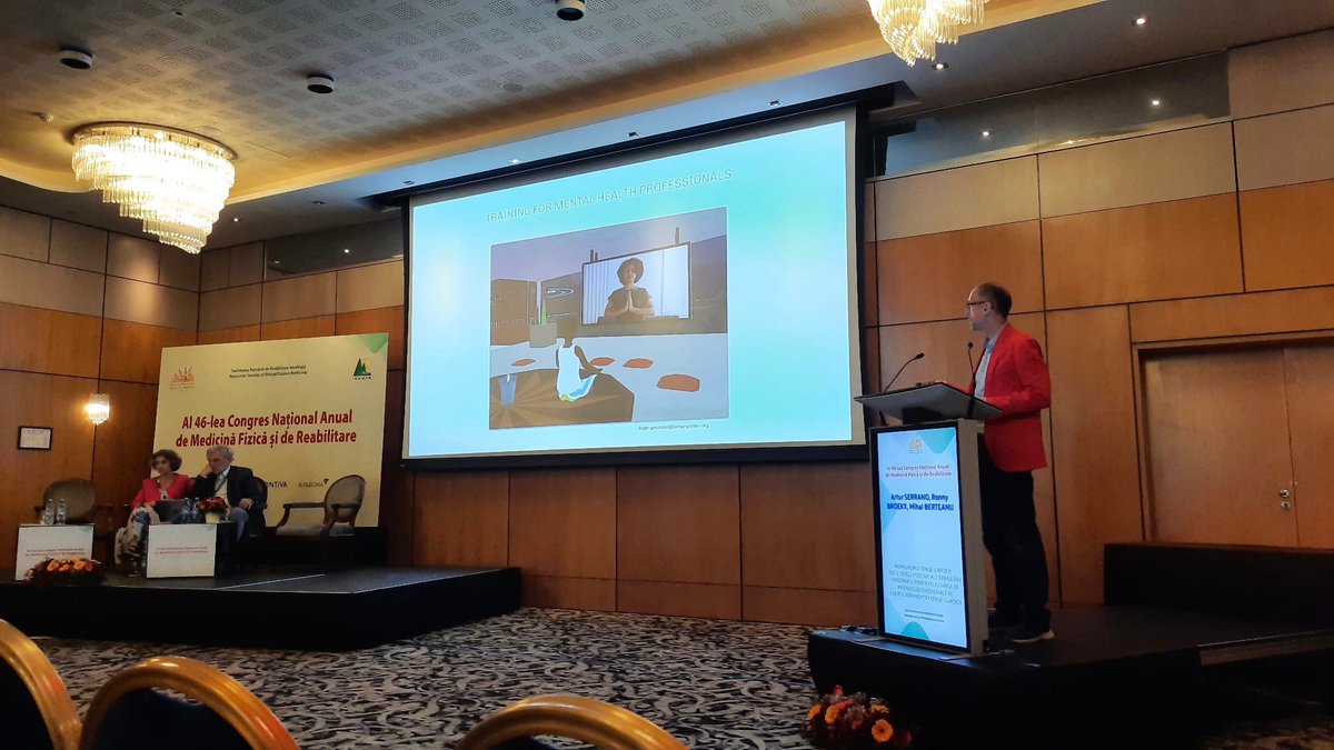 #Sensegarden presentation at the 46th Annual National Congress of Physical Medicine and Rehabilitation in #Bucharest, Romania