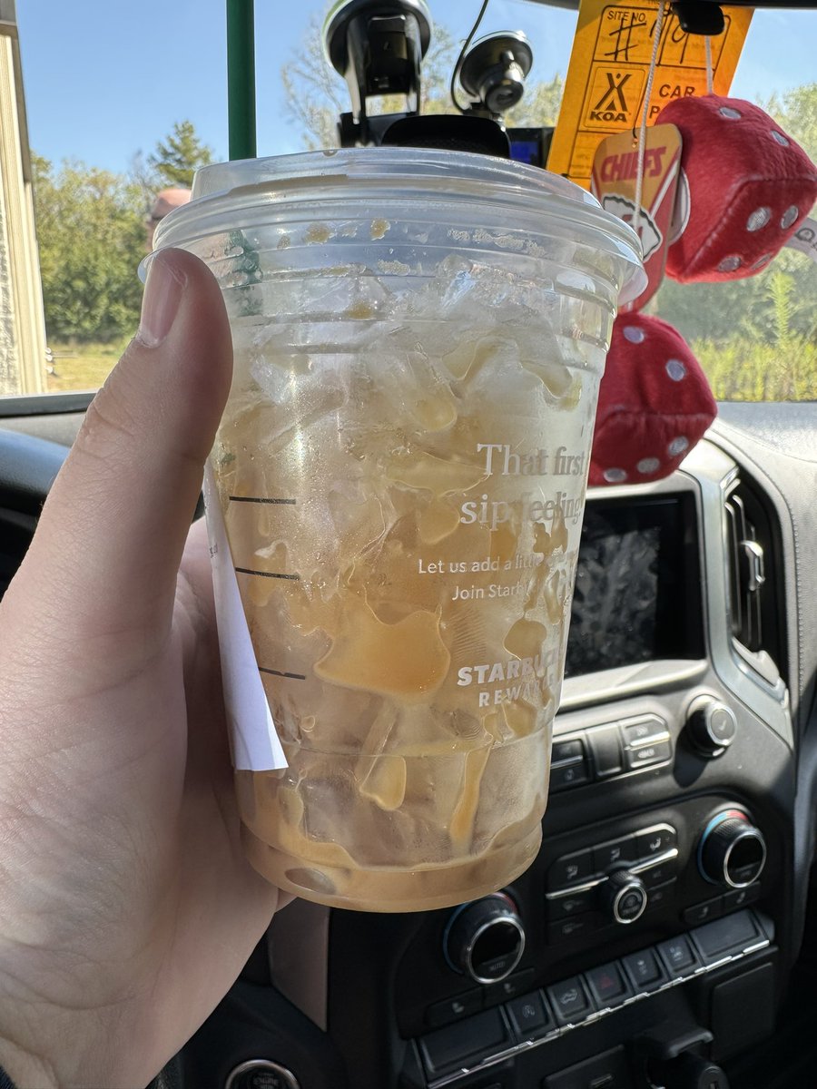 MillennialMD93's tweet photo. I really hated those 5 sips of coffee I had with my cup of ice @Starbucks 😂🤣 https://t.co/5Y5ssHl3n1