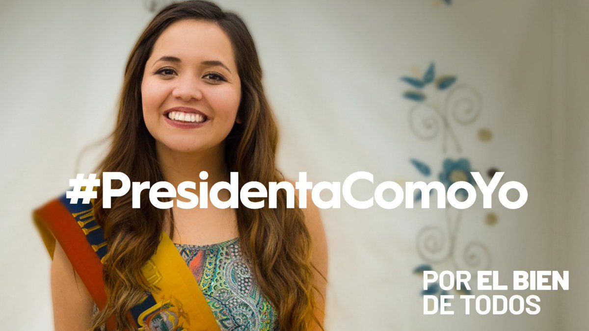 wgomezr's tweet photo. Este 15 de octubre votemos por una #PresidentaComoYo #LuisaPresidenta https://t.co/BSNQLRallb