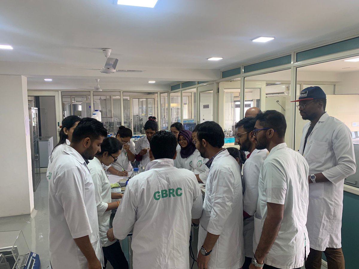 gbrc_gujarat's tweet photo. Glimpse of day-6 activities of two weeks Hands-on training on "Plant Tissue Culture & Transgenics". Jointly organized by @gbrc_gujarat and @anandagriuni at GBRC.
#transgenics #planttissueculture #biotechnology
@vnehra @ChaitanyaGJoshi @gsbtm @GujBiotechUni https://t.co/6p1z4gCXQg