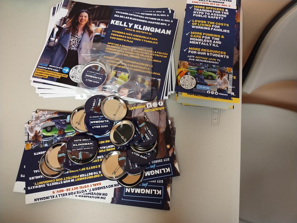 Chrislejohnyc's tweet photo. The Kelly Kingman @kellyfornyc Campaign office launch 26-18 23rd Ave Astoria NY 10/14/23 @SaveAstoria https://t.co/xIkQ0heVWw