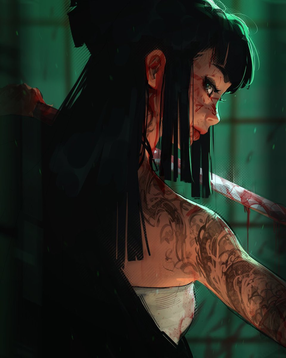 The aftermath #digitalart #illustration #painting #conceptart
