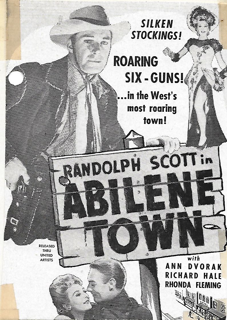 ABILENE TOWN (1946) #Western #SaturdayMatinee
