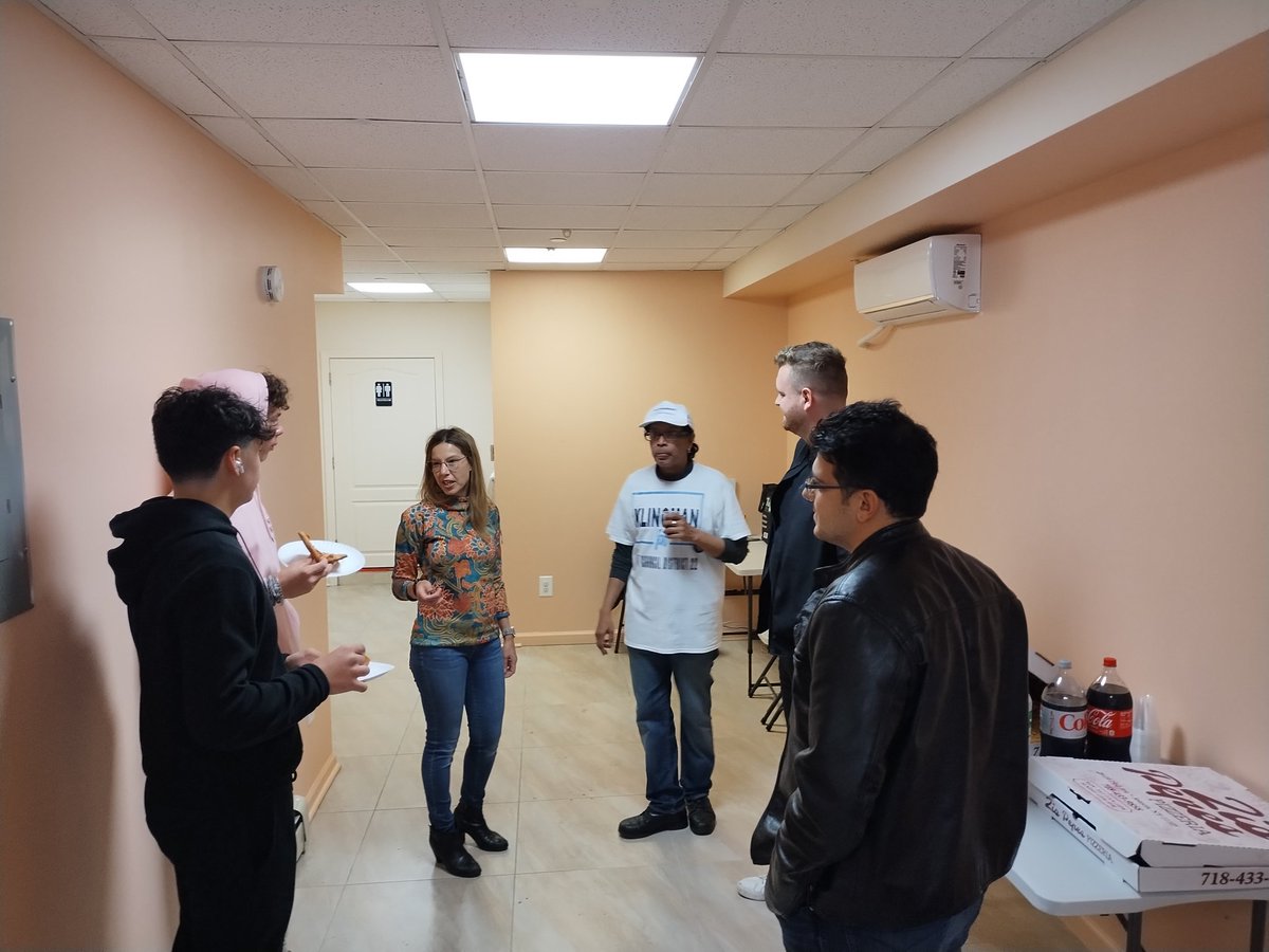 Chrislejohnyc's tweet photo. The Kelly Kingman @kellyfornyc Campaign office launch 26-18 23rd Ave Astoria NY 10/14/23 @SaveAstoria https://t.co/38b31AvytJ
