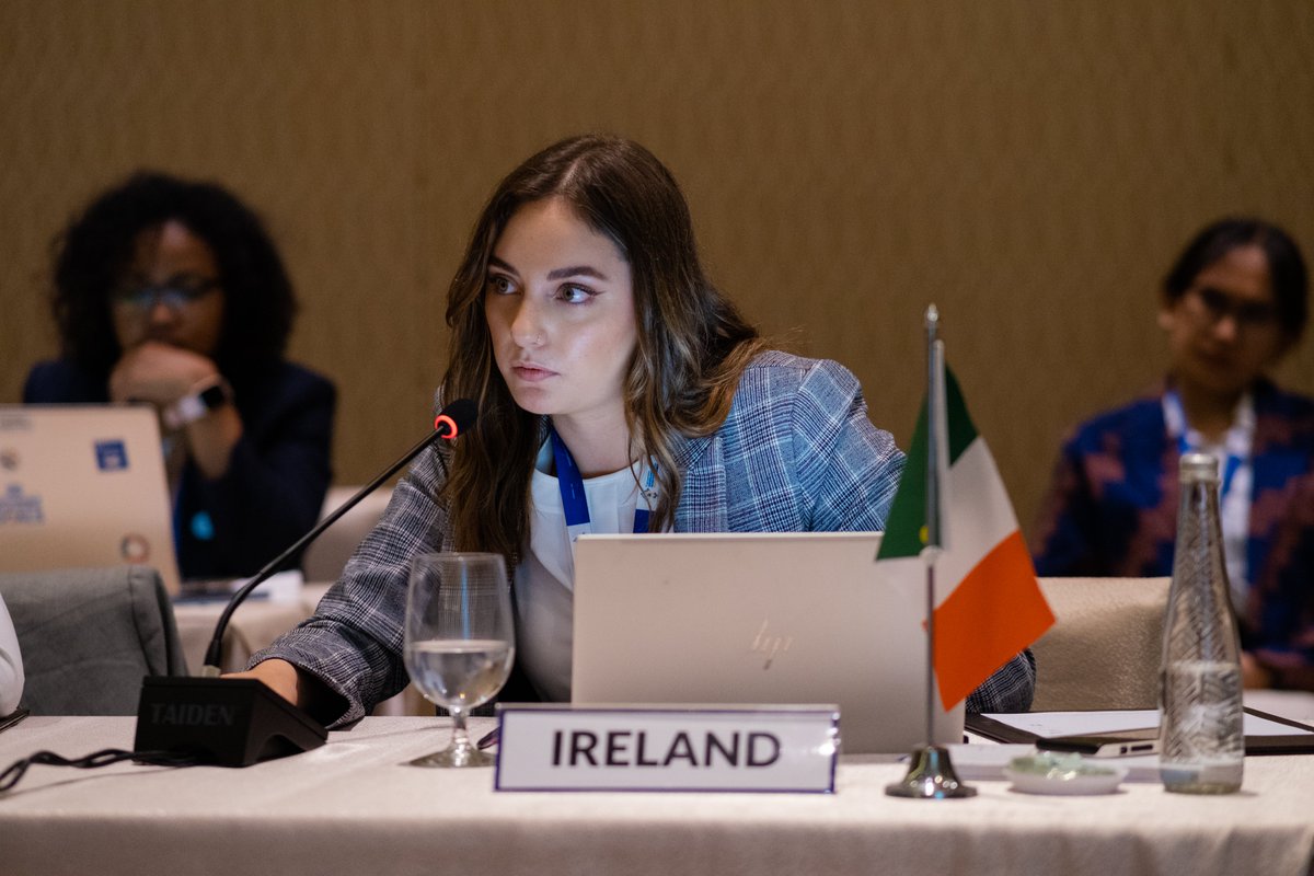 Abbie Nugent (@abbienugent13) on Twitter photo The 1st high-level meeting of the AIS Forum youth conference. We achieved a significant milestone by submitting the youth declaration, addressing 4 main themes: Ocean-based climate action, plastic pollution, sustainable blue economy, and good ocean governance.
<a href="/TCD_Geography/">Trinity Geography</a> The 1st high-level meeting of the AIS Forum youth conference. We achieved a significant milestone by submitting the youth declaration, addressing 4 main themes: Ocean-based climate action, plastic pollution, sustainable blue economy, and good ocean governance.
<a href="/TCD_Geography/">Trinity Geography</a>