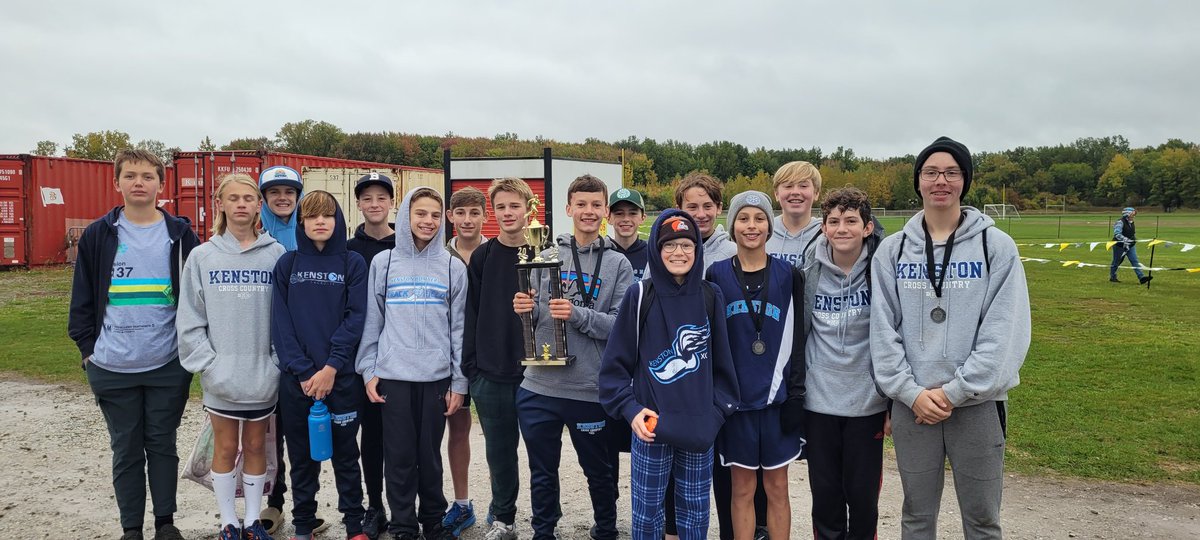 JMillerKMS's tweet photo. Great end to the KMS XC season with the boys taking 2nd in the WRC and the girls finishing strong! https://t.co/P9ekisBp92