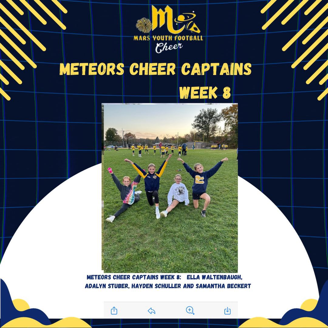 Mars Youth Football and Cheer tweet media