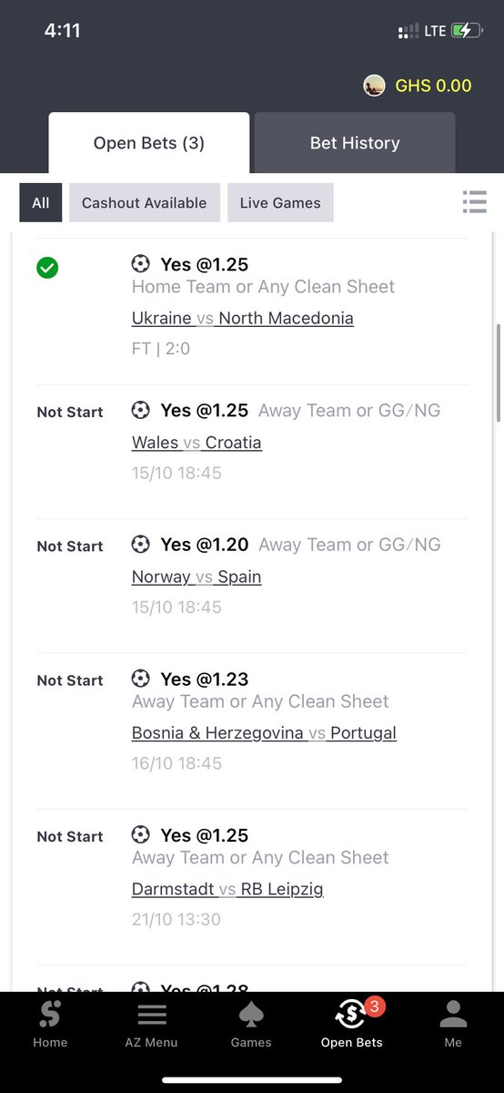 EliteXSportsBet's tweet photo. Day 3” We have Won 3 days straight already👏🏾🎉✅✅✅. Let’s keep calm on the journey. On to the next. Trust process. #BOOMER #Longslip #Longbet #SportyBet #Sporty @EliteXSportsBet https://t.co/oTmHT11epN