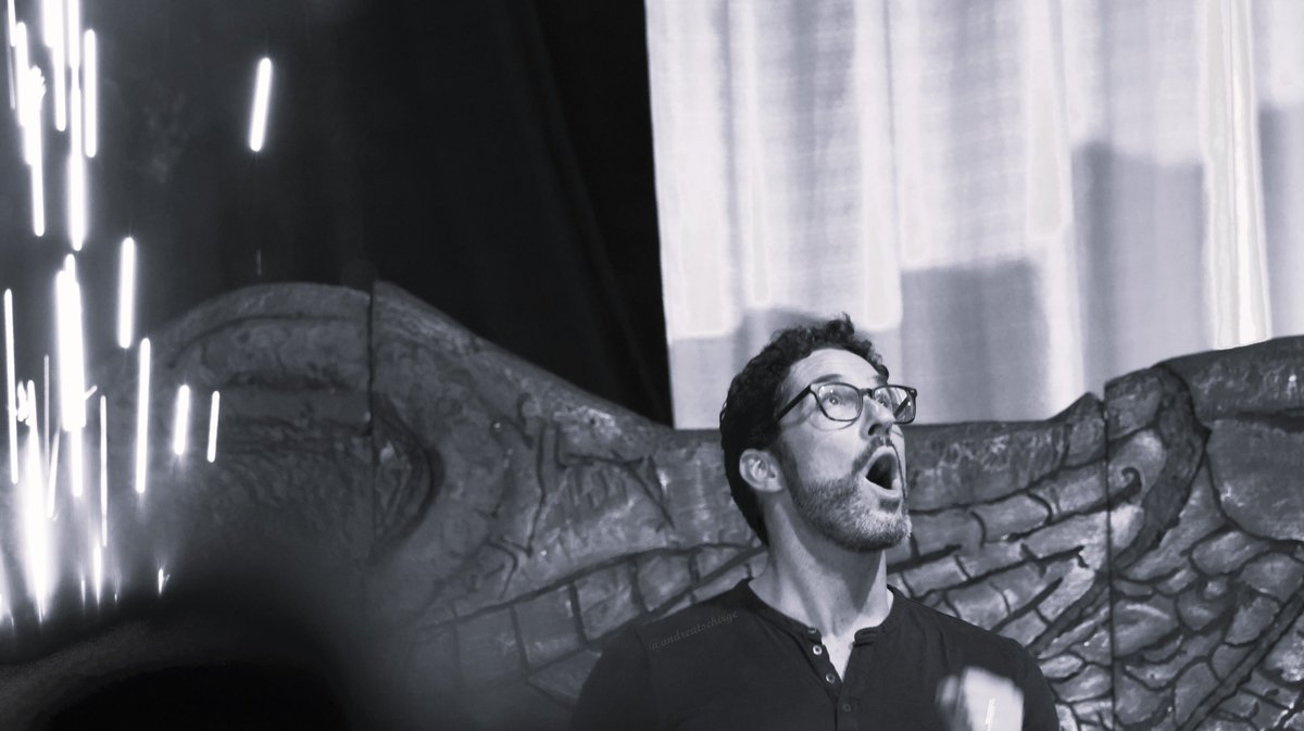 andreatschirge's tweet photo. #TomEllis at #MagicCon2023
In black & white, bc I like it! https://t.co/4arFTpukJT