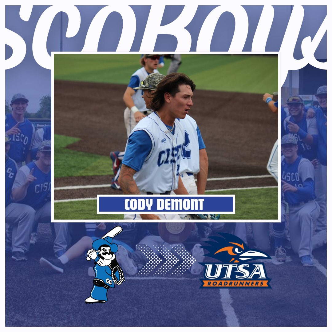 Congrats to <a href="/cody_demont11/">Cody DeMont</a> on his commitment to <a href="/UTSABSB/">UTSA Baseball ⚾️</a> ‼️

#ScoBoys