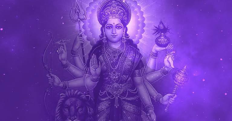 Gkmastrology's tweet photo. 𝗣𝗼𝘄𝗲𝗿𝗳𝘂𝗹 𝗡𝗮𝘃𝗿𝗮𝘁𝗿𝗶 𝗥𝗲𝗺𝗲𝗱𝗶𝗲𝘀

Devi Mantras have the power to change the dimension of life. There are specific Mantras for specific purpose. Navratri is the best time to chant them and have the blessing of Maa Durga. Here Are Some.

1) For the fulfilment of all their wishes and to remove every obstacle in the way of success, students should regularly chant at least one rosary, or prayer bead (108 times) "𝗢𝗺 𝗦𝗵𝗿𝗶 𝗗𝘂𝗿𝗴𝗮 𝗗𝗲𝘃𝘆𝗮𝗶 𝗡𝗮𝗺𝗮𝗵" in the morning during Navratri.

2) If any remedy, ritual or mantra is chanted during Navratri, then it definitely gives results. Therefore, while worshipping the Goddess in Navratri, the mantra given below should be chanted first.

"𝗢𝗺 𝗝𝗮𝘆𝗮𝗻𝘁𝗶 𝗠𝗮𝗻𝗴𝗮𝗹𝗮 𝗞𝗮𝗹𝗶 𝗕𝗵𝗮𝗱𝗿𝗮𝗸𝗮𝗹𝗶 𝗞𝗮𝗽𝗮𝗹𝗶𝗻𝗶, 𝗗𝘂𝗿𝗴𝗮 𝗞𝘀𝗵𝗮𝗺𝗮 𝗦𝗵𝗶𝘃𝗮 𝗗𝗵𝗮𝘁𝗿𝗶 𝗦𝘄𝗮𝗵𝗮 𝗦𝘄𝗮𝗱𝗵𝗮 𝗡𝗮𝗺𝗼𝘀𝘁𝘂𝘁𝗲."

By lighting a cow's ghee lamp (Deepak) in front of Goddess Durga, recite
- 9 times Durga Sapt Shlokas
- 9 times 32 Naam mala
- 9 times Siddh Kunjika Stotra.

3) To get money, or to get rid of debt
- Recite Shri Sukta 16 times or 160 times daily. On Vijayadashami, perform Dashansh Yagya, Tarpan (Offering), Marjan (Purification) or get it done by a learned Pandit Ji.

4) To get quick results, recite 𝗦𝗮𝗺𝗽𝘂𝘁𝗶𝗸 𝗦𝗵𝗿𝗶 𝗦𝘂𝗸𝘁  16 times, every day during Navratri. Light a cow's ghee lamp in front of Goddess Durga. On the first day of the reciting, speak any one wish/desire that is most important to you to the Goddess.

5) In order to get wealth, Shri Shankaracharya praised Maa Lakshmi Ji with Shri Kanakdhara Stotra to remove the poverty of the Brahmin. In Navratri, recite this 16 times daily or recite 1200 times in 9 days. On Vijayadashami, perform Dashansh Yagya, Tarpan (Offering), Marjan (Purification) or get it done by a learned Pandit Ji.

6) A victim of the judicial system or a person suffering from enemies should get reciting of Bagula Pratyangira Kavach 400 times, or 400 times daily and a total of 3600 times in 9 days by a learned Pandit Ji. There is no need for dashansh (one tenth) yajna, tarpan, and marjan for this.

7) One of the meanings of Shardiya is Saraswati. Therefore, the students should daily chant Saraswati Stotra composed by Brahma Ji, or the seed (Beej) mantra AIM (ऐं) as described in Devi Bhagwat, as many times as they can. If it is done as a ritual, then on Vijayadashami, perform Dashansh Yagya, Tarpan, and Marjan.

8) To get sudden wealth, chant one rosary (108 times) of one of the most effective mantras of Lakshmi Ji -Shrim, daily in Navratri.

9) To please Hanuman Ji and to attain strength and intelligence, do 100 recitations of Hanuman Chalisa every day, a total of 900 recitations, and perform Dashansh Yagya, Tarpan, and Marjan on Vijayadashami.

10) Durga Saptashati- Perform one recitation of this stotra or Shatchandi, that is, a total of 100 recitations with rituals, and then perform Dashansh Yagya, Tarpan (Offering), Marjan (Purification) on Vijayadashami.

𝗬𝗼𝘂 𝗰𝗮𝗻 𝗿𝗲𝗽𝗼𝘀𝘁 𝗮𝗻𝗱 𝗯𝗼𝗼𝗸𝗺𝗮𝗿𝗸 𝘁𝗵𝗶𝘀.