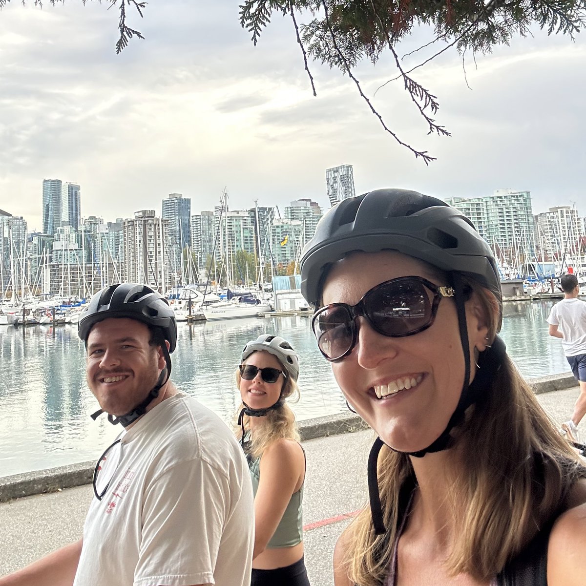 Biked Stanley Park with <a href="/lynch_delanie/">Delanie Lynch</a> and <a href="/joshrstapleton/">Joshua Stapleton</a> at #ASBMR2023