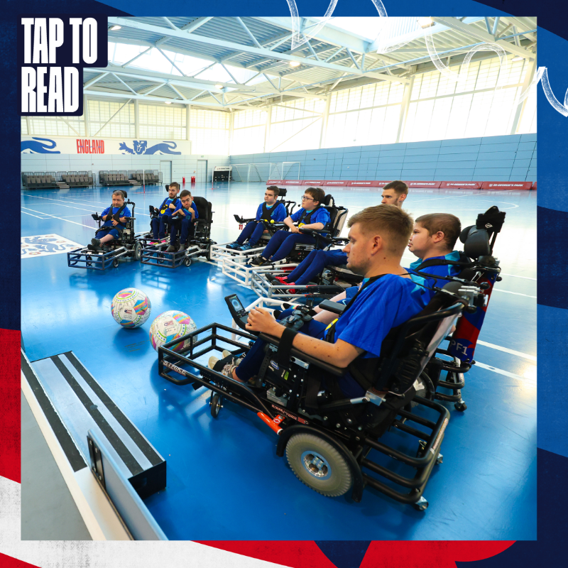 England's tweet photo. Ready to represent 🏴󠁧󠁢󠁥󠁮󠁧󠁿

Ahead of their opening game at the #FIPFAPowerchairWorldCup on Sunday, get to know more about the England Powerchair team with captain @jbolding8: