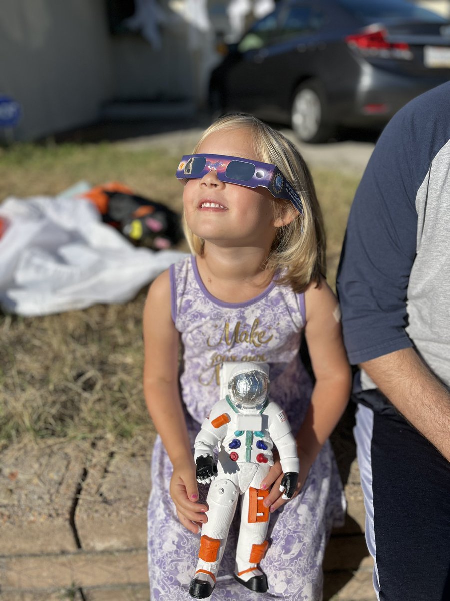 Eclipse Day! #ScienceRocks #Eclipse2023 #NSFEclipse