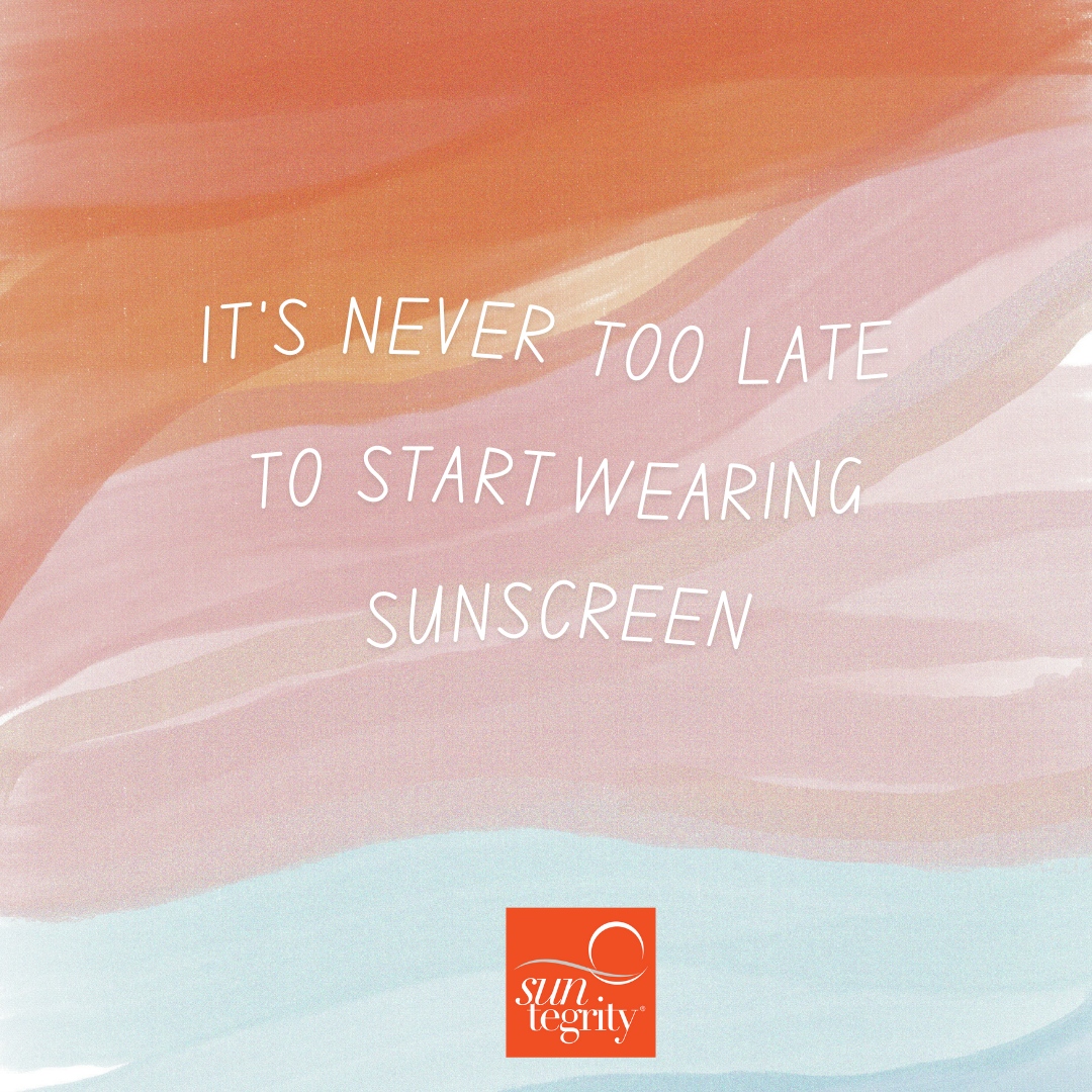 Whether you’ve worn #sunscreen for years or just starting today, you’re on your way to more-protected skin with daily #spf use. ❤️ #Suntegrity