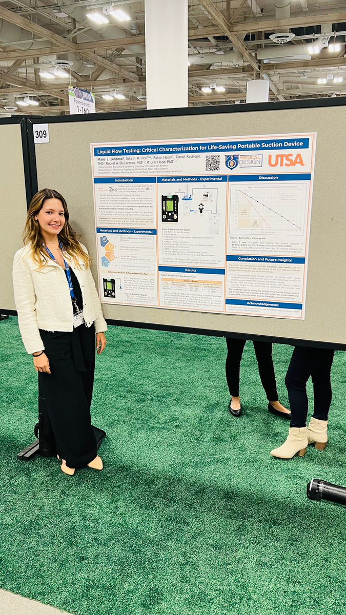 BMEGS_SA's tweet photo. Dr. Hood and his team present at the @BMESociety great job! @MDI_Lab https://t.co/TqXEhBrFDZ