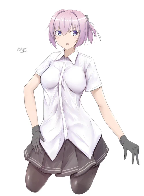 むちむちぬいぬいたっぷり。いろいろ試行錯誤#艦これ版深夜の真剣お絵描き60分一本勝負 #艦これ版真剣お絵描き60分一本勝負_20231014 