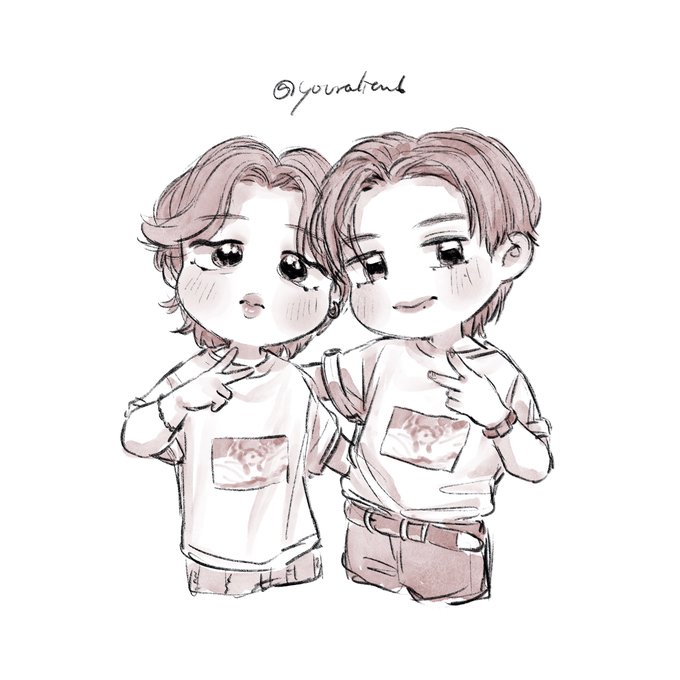 #jimin #taehyung クオズの友情、永遠なれ 
