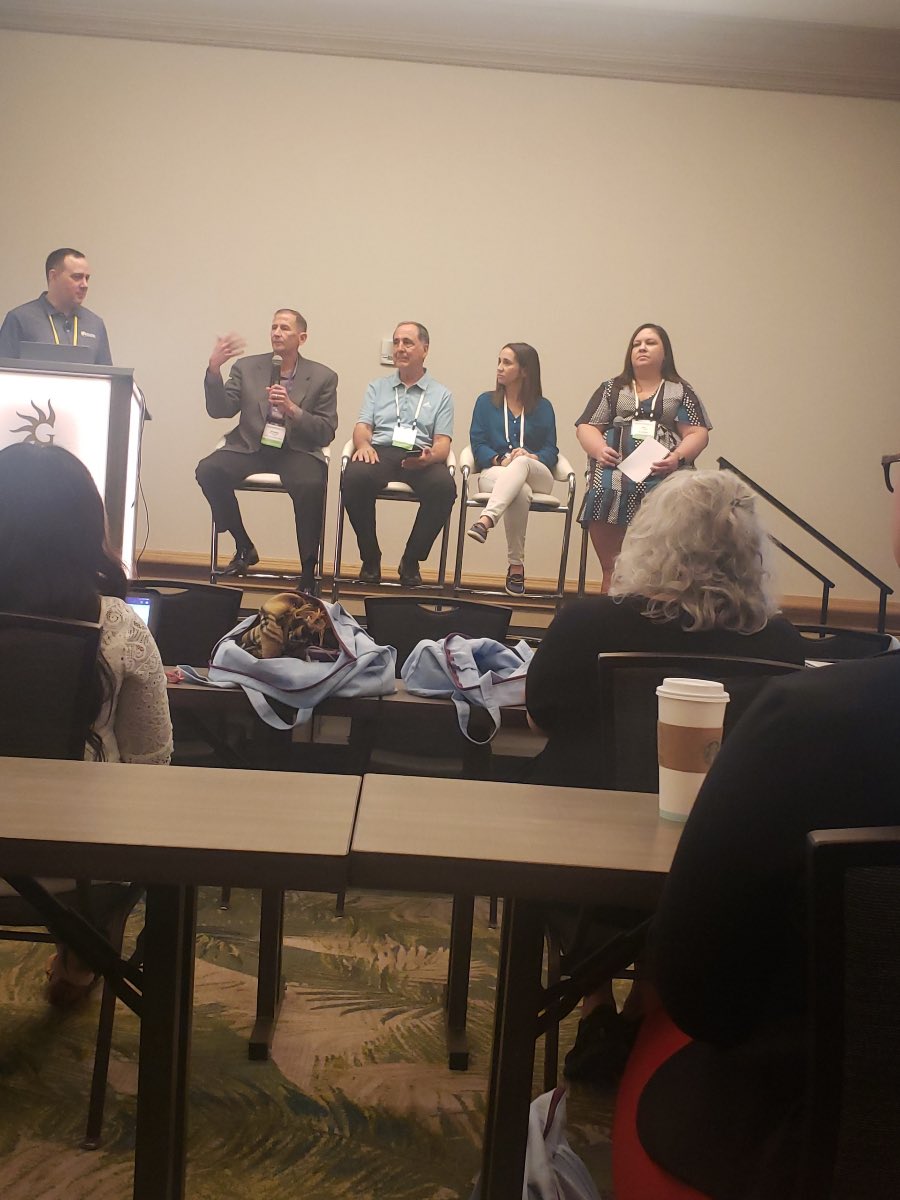 AmyStewartNP's tweet photo. Happy to be at Momentum as a panelist this year: Using tech to build efficiency! @modmed @CapDigestive #modmedlive https://t.co/QCxlaulVMB
