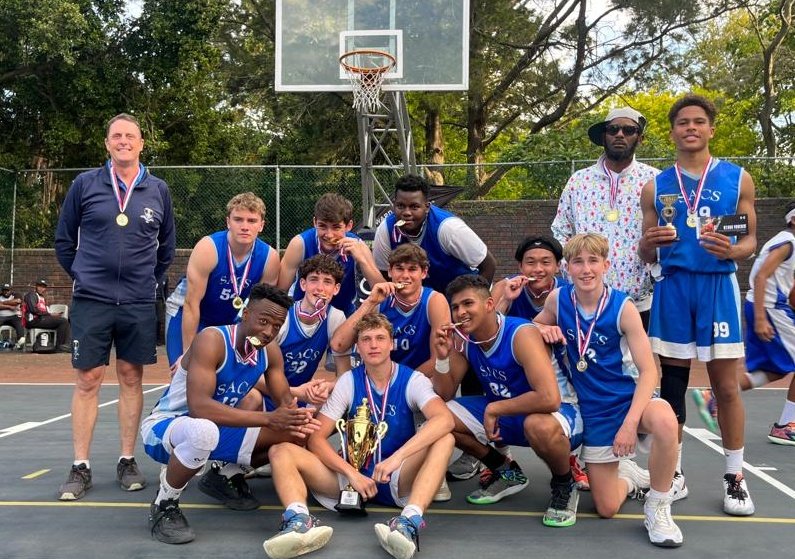 SACS won the Wynberg Basketball Tournament beating Rondebosch 53-27 in the final