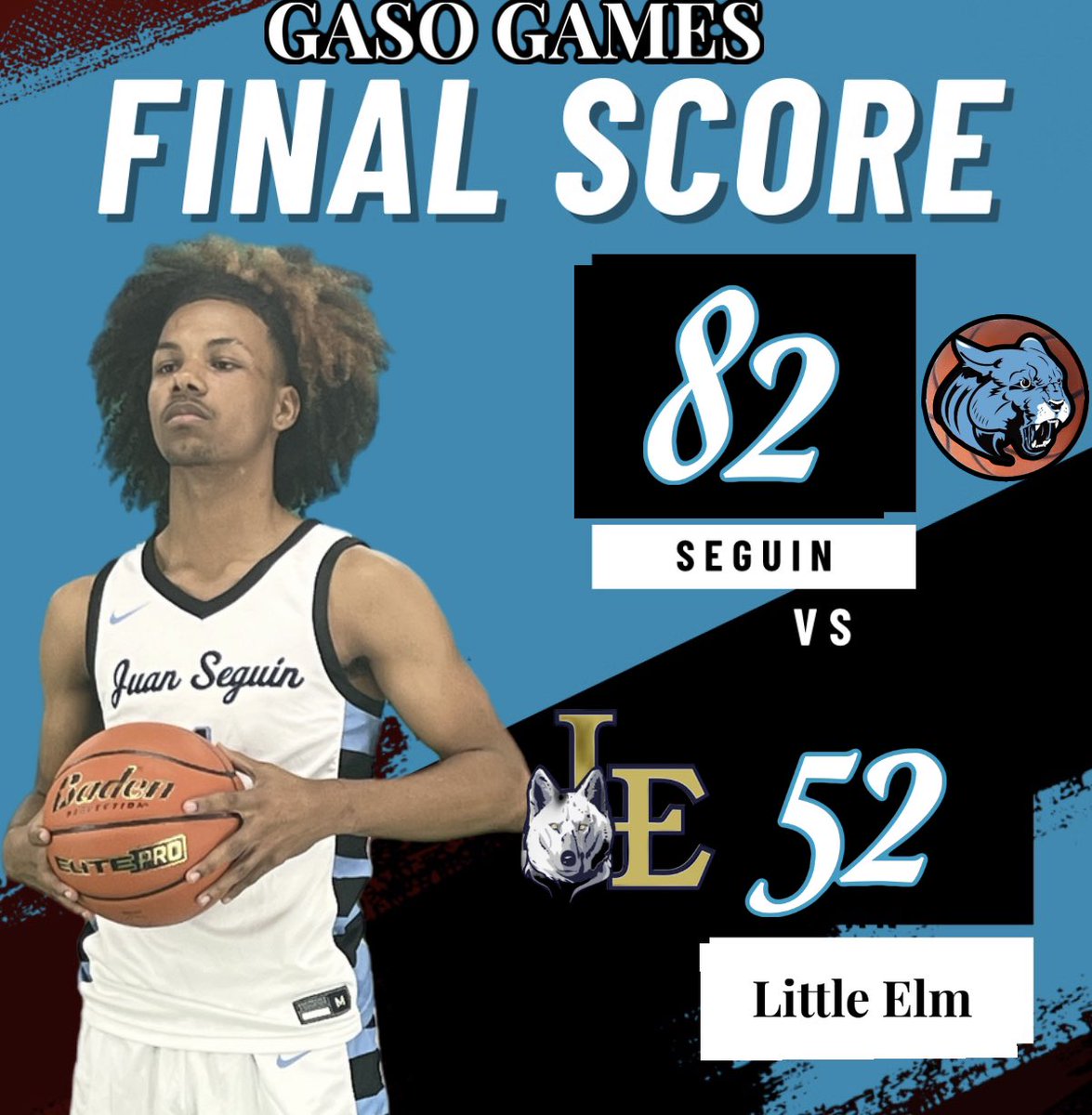 Cougars beat Little Elm  82-52 to finish 2-0 in the prestigious GASO Showcase. TEAM effort all weekend! Proud of our development since the end of the regular season. 

Thank you <a href="/Tabchoops/">𝙏𝘼𝘽𝘾🏀📋</a> <a href="/GASOBlue/">Blue Zertuche 🔗</a> <a href="/TexasHoopsGASO/">TexasHoops/GASO 🔗</a> &amp; all the workers for an amazing event!

Back to work on Monday!!