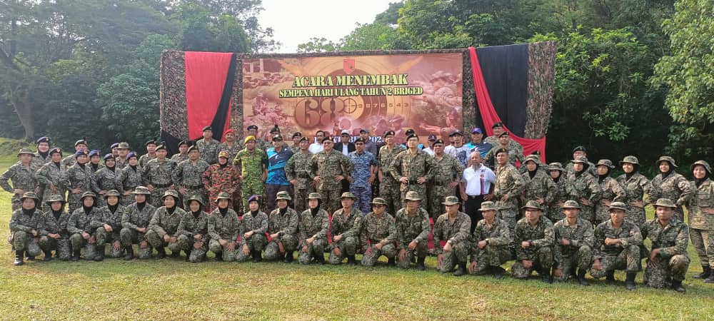 14.10.23 - JEMPUTAN KE ACARA MENEMBAK SEMPENA SAMBUTAN HARI ULANG TAHUN 2 BRIGED, 9.00PG Di LAPANG SASAR BATALION KE3 RAMD KEM GUA PERMAI. PENGLIBATAN RELA, PENGARAH RELA NEGERI &amp; TIMB. PEG RELA DAERAH KINTA UTARA