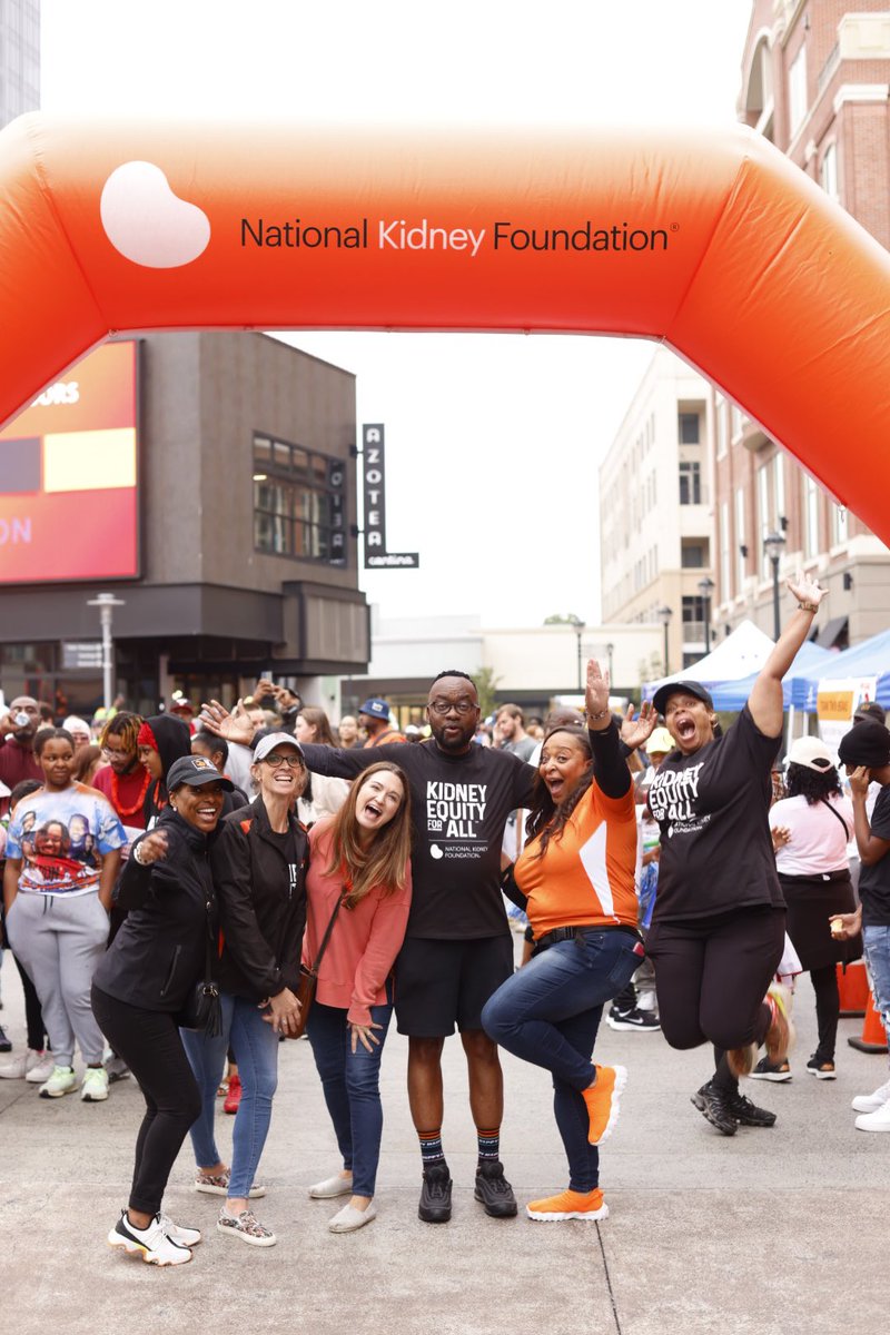 Happy to support the <a href="/nkf/">National Kidney Foundation</a> Atlanta Kidney Walk this morning! Their mission is centered around “kidney equity for all” and improving the lives of kidney patients! We appreciate all the support from our families, friends and sponsors! Today was a good day! #nkf #kidneyequity