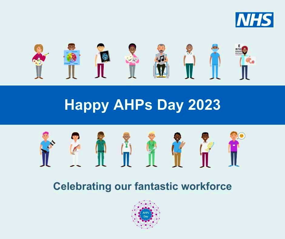 Happy AHPs Day Everyone <a href="/uclh/">UCLH</a> and across the NHS
#AHPsDay