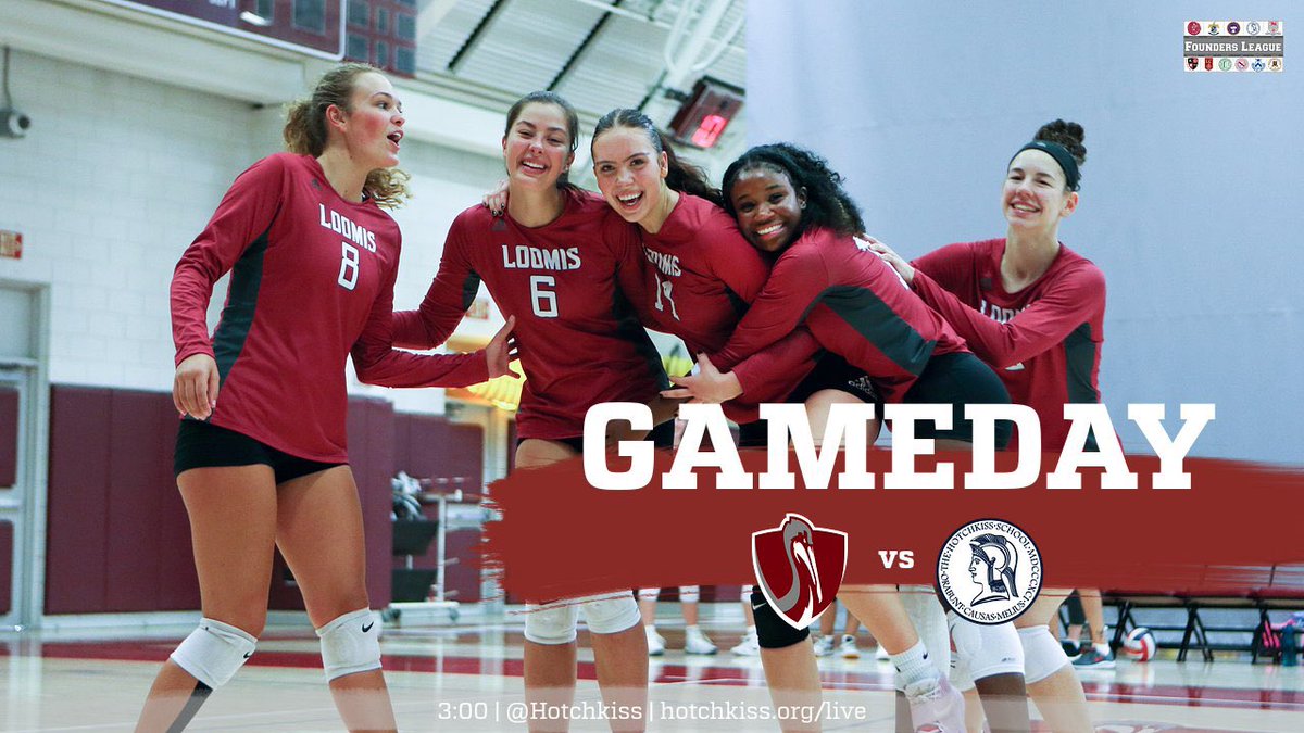 loomisvball's tweet photo. Game day! Excited to bring all of our families with us to Hotchkiss for a great Founders League match

https://t.co/MMx9FSeCOh https://t.co/McV4FkdZKz