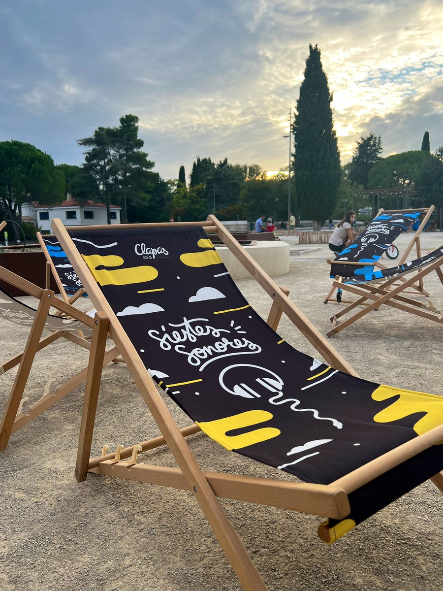 jouve_fabien's tweet photo. Ce samedi, sieste sonore à #Grabels, au casque sur un transat, pour écouter les élèves de l’école Soulages sur le thème de la #nuit
Oraliser 1 texte, valoriser 1 projet #EDD, stimuler et structure le langage oral grâce à l’intervention de @RadioClapas, avec #cgeac @Montpellier3m https://t.co/iagVQcIqt6
